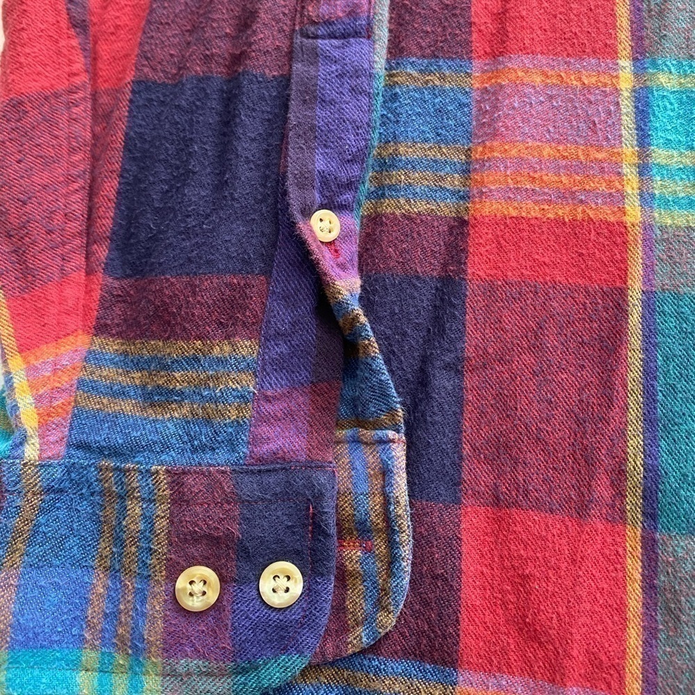 Peterborough Row rare vintage flannel size Large - Picture 10 of 11